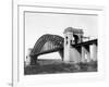 The Hell Gate Bridge in New York City-null-Framed Photographic Print