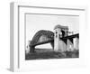 The Hell Gate Bridge in New York City-null-Framed Photographic Print