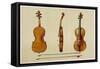 The Hellier Violin Made by Antonio Stradivarius-Alfred James Hipkins-Framed Stretched Canvas