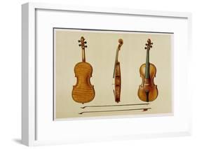 The Hellier Violin Made by Antonio Stradivarius-Alfred James Hipkins-Framed Giclee Print