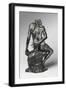 The Helmet-Maker's Wife, Modeled 1884-87, Cast by Alexis Rudier (1874-1952), 1925 (Bronze)-Auguste Rodin-Framed Giclee Print