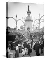 The Helter Skelter, Luna Park, Coney Island, N.Y.-null-Stretched Canvas