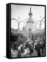 The Helter Skelter, Luna Park, Coney Island, N.Y.-null-Framed Stretched Canvas