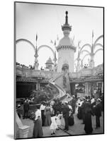 The Helter Skelter, Luna Park, Coney Island, N.Y.-null-Mounted Photo