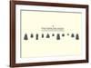 The Hemline Index-Stephen Wildish-Framed Giclee Print