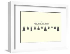 The Hemline Index-Stephen Wildish-Framed Giclee Print