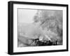 The Hemlock Limited, Bound for the Woods, Harbor Springs, Mich.-null-Framed Photo