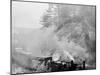The Hemlock Limited, Bound for the Woods, Harbor Springs, Mich.-null-Mounted Photo