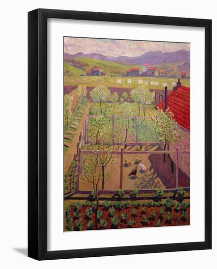 The Hen House-Diario Or Dario De Regoyos Y Valdes-Framed Giclee Print