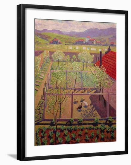 The Hen House-Diario Or Dario De Regoyos Y Valdes-Framed Giclee Print