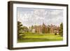 The Hendre, Monmouthshire, Wales, Home of the Rolls Family, C1880-Benjamin Fawcett-Framed Giclee Print