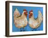 The Hens-Karrie Evenson-Framed Art Print