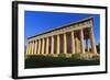 The Hephaisteion (The Temple of Hephaistos), Lit by Early Morning Light, Ancient Agora of Athens-Eleanor Scriven-Framed Photographic Print