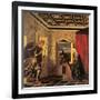 The Herald Angel and the Annunciation-Giovanni Bellini-Framed Giclee Print