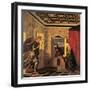 The Herald Angel and the Annunciation-Giovanni Bellini-Framed Giclee Print