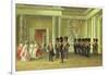 The Heraldic Hall in the Winter Palace, St Petersburg, 1838-Adolphe Ladurner-Framed Giclee Print