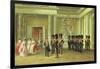 The Heraldic Hall in the Winter Palace, St Petersburg, 1838-Adolphe Ladurner-Framed Giclee Print