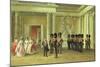 The Heraldic Hall in the Winter Palace, St Petersburg, 1838-Adolphe Ladurner-Mounted Giclee Print