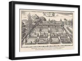 The Herb Garden of Altdorf University Switzerland-null-Framed Art Print