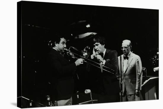 The Herb Miller Orchestra in Concert at the Forum Theatre, Hatfield, Hertfordshire, 1985-Denis Williams-Stretched Canvas