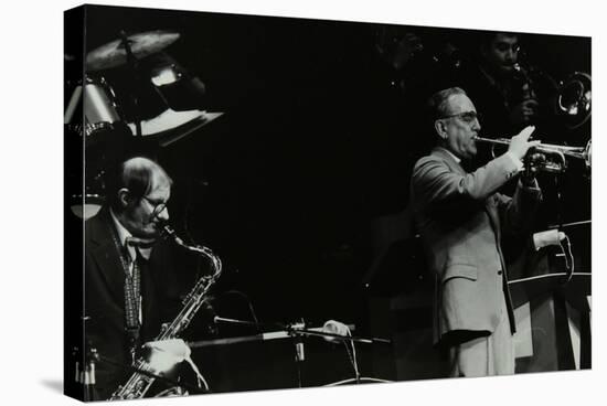The Herb Miller Orchestra Playing at the Forum Theatre, Hatfield, Hertfordshire, 5 October 1985-Denis Williams-Stretched Canvas