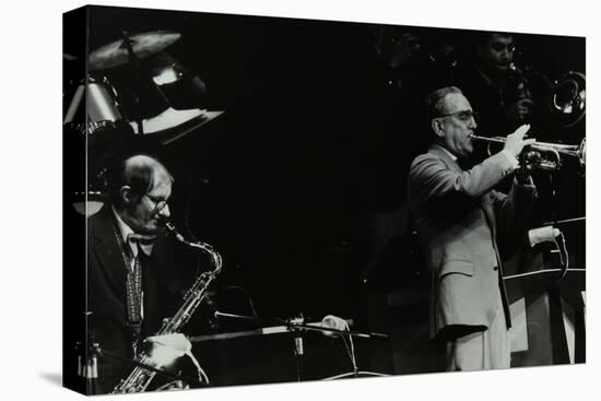 The Herb Miller Orchestra Playing at the Forum Theatre, Hatfield, Hertfordshire, 5 October 1985-Denis Williams-Stretched Canvas