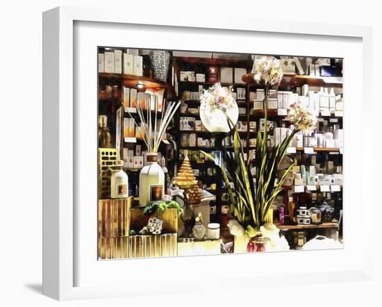 The Herbalist At Christmas-Dorothy Berry-Lound-Framed Giclee Print