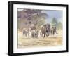 The Herd-Hazel Soan-Framed Giclee Print