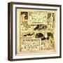 The Herdsman's Vows the Horse and the Ass-null-Framed Giclee Print