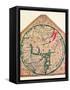The Hereford Mappa Mundi, (C128), 1912-Richard de Bello-Framed Stretched Canvas