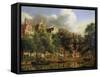 The Herengracht, Amsterdam-Jan Van Der Heyden-Framed Stretched Canvas