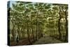 The Herepad in the Hague Forest-Paulus Constantijn la Fargue-Stretched Canvas