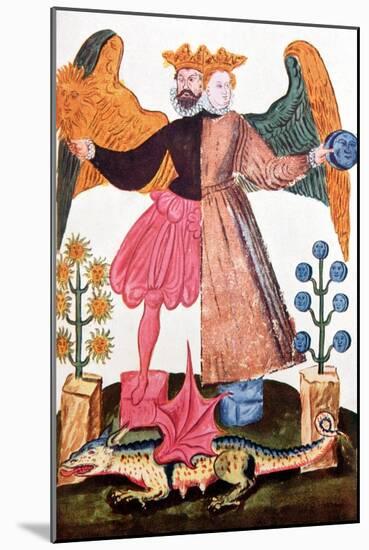 The Hermetic Androgyne, Late 17th Century-null-Mounted Giclee Print