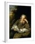 The Hermit, 1643-Salvador Murillo-Framed Giclee Print