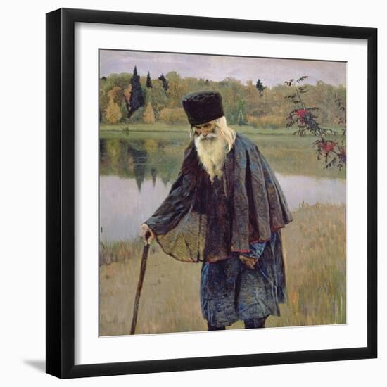 The Hermit, 1888-Mikhail Vasilievich Nesterov-Framed Giclee Print