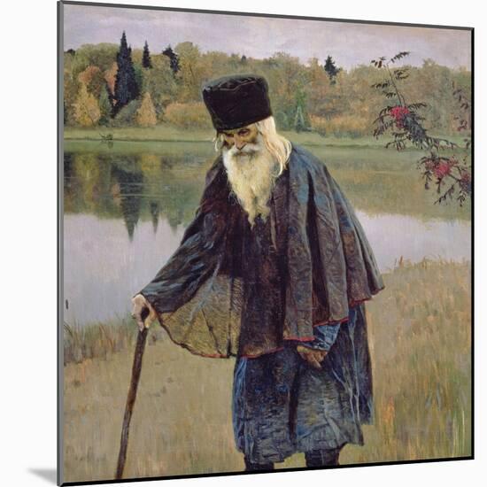 The Hermit, 1888-Mikhail Vasilievich Nesterov-Mounted Giclee Print