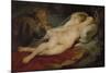 The Hermit and Sleeping Angelica-Peter Paul Rubens-Mounted Giclee Print