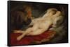 The Hermit and Sleeping Angelica-Peter Paul Rubens-Framed Stretched Canvas