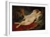 The Hermit and Sleeping Angelica-Peter Paul Rubens-Framed Giclee Print