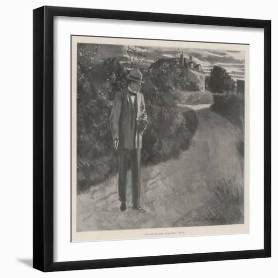 The Hermit of the Yews-Frederick Henry Townsend-Framed Giclee Print