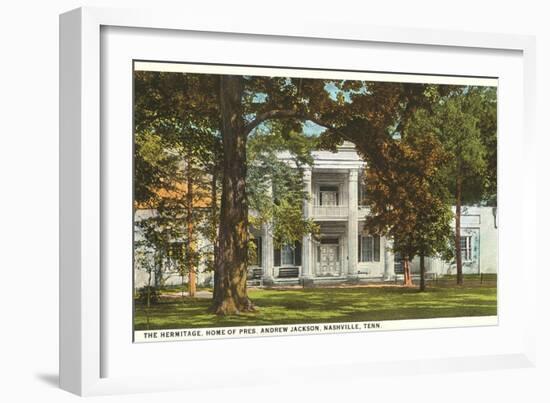 The Hermitage, Andrew Jackson Home, Nashville, Tennessee-null-Framed Art Print