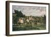 The Hermitage at Pontoise, 1867-Camille Pissarro-Framed Giclee Print