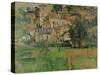 The Hermitage at Pontoise, 1884-Paul C?zanne-Stretched Canvas