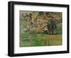 The Hermitage at Pontoise, 1884-Paul C?zanne-Framed Premium Giclee Print