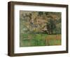 The Hermitage at Pontoise, 1884-Paul C?zanne-Framed Giclee Print
