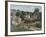 The Hermitage at Pontoise, C.1867-Camille Pissarro-Framed Giclee Print