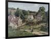 The Hermitage at Pontoise, C.1867-Camille Pissarro-Framed Giclee Print