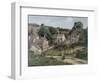 The Hermitage at Pontoise, C.1867-Camille Pissarro-Framed Giclee Print