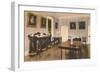 The Hermitage, Dining Room-null-Framed Premium Giclee Print