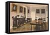 The Hermitage, Dining Room-null-Framed Stretched Canvas